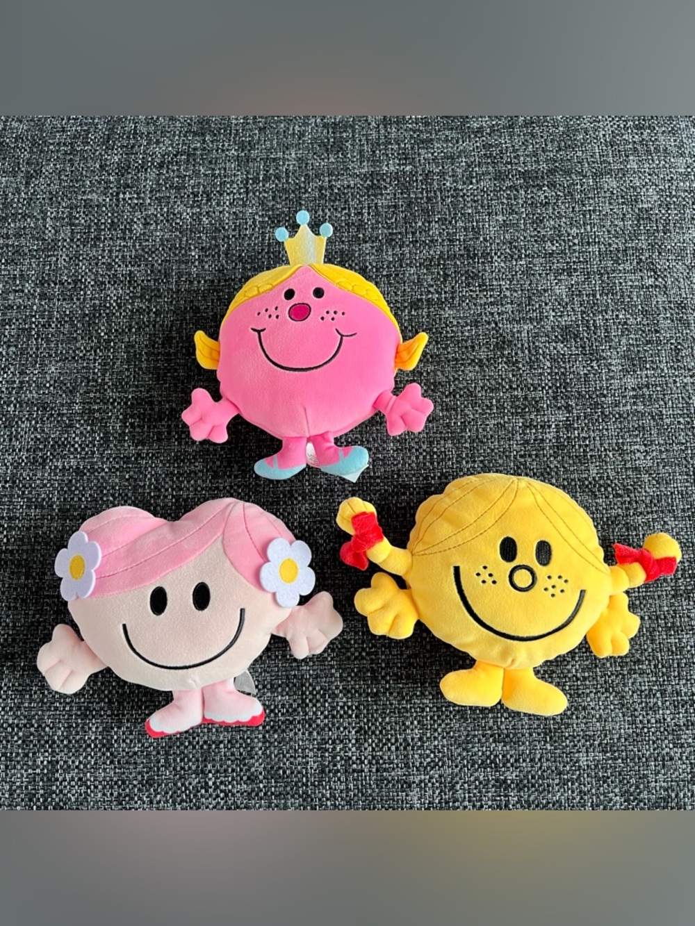 NWOT Little Miss Pillow Plush 3-Pack